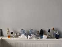 Butelki po perfumach Ariana Grande ,Versace ,Hugo Boss