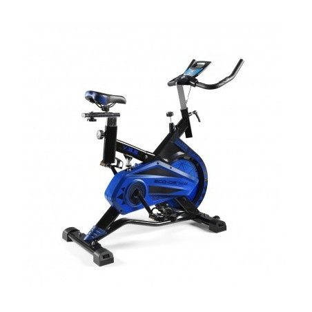 Bicicleta Spinning modelo SHARK. Volante de inércia de 20 kg.