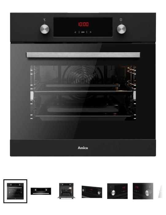 Piekarnik elektryczny Amica EB7541HB Fine Termoobieg Czarny