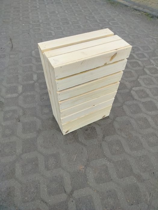 Skrzynki drewniane