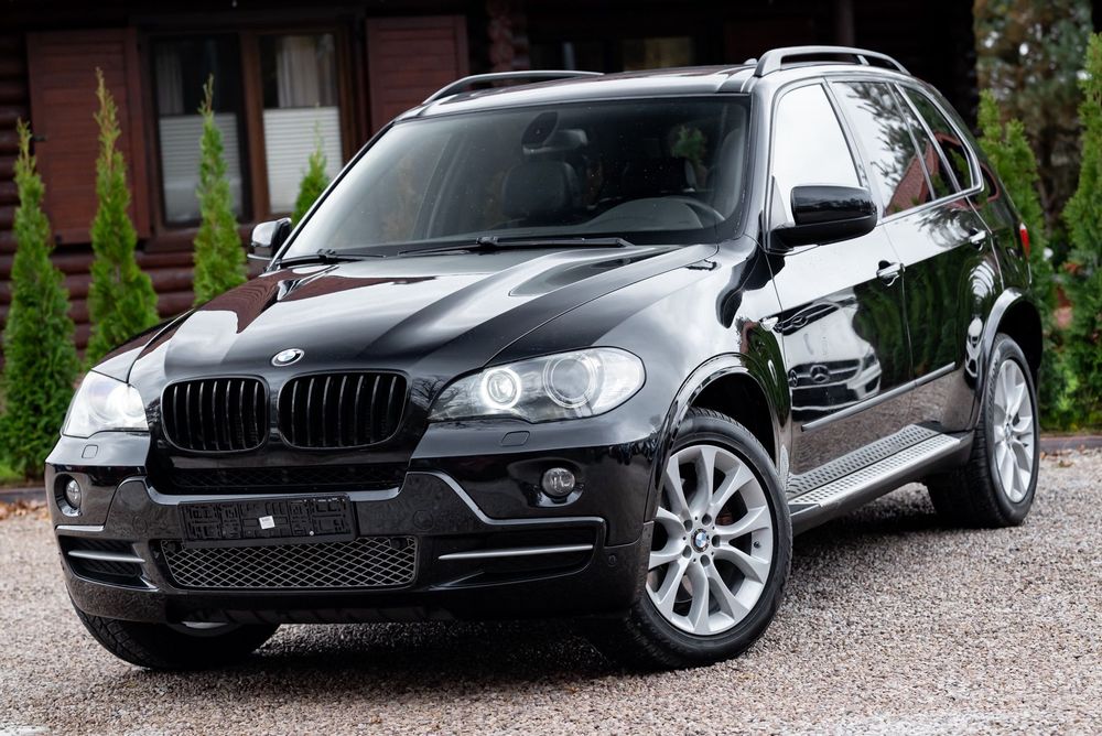 BMW X5 3.0d 286 xDrive 7 osob Xenon LED Navi PDC Grz. Fot Panorama Serwis