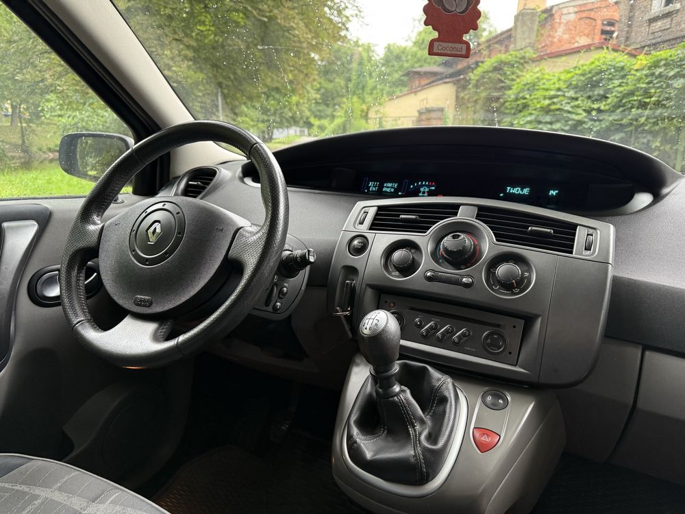 Renault scenic 117.000 tyś przebiegu 1.9 dci 6 biegów klima isofix !!