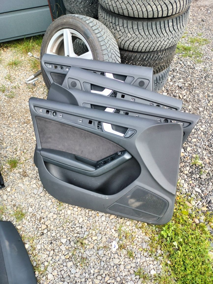 Wnętrze skóra+ alcantara a4 B8 a5