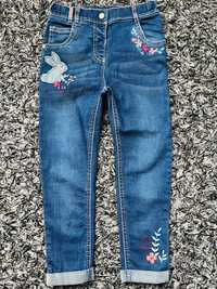 Spodnie spodenki jeans George 104-110