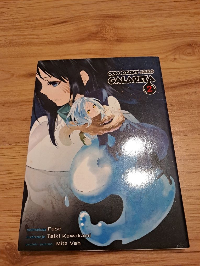 Manga "Odrodzony jako galareta" tomy 1 - 2