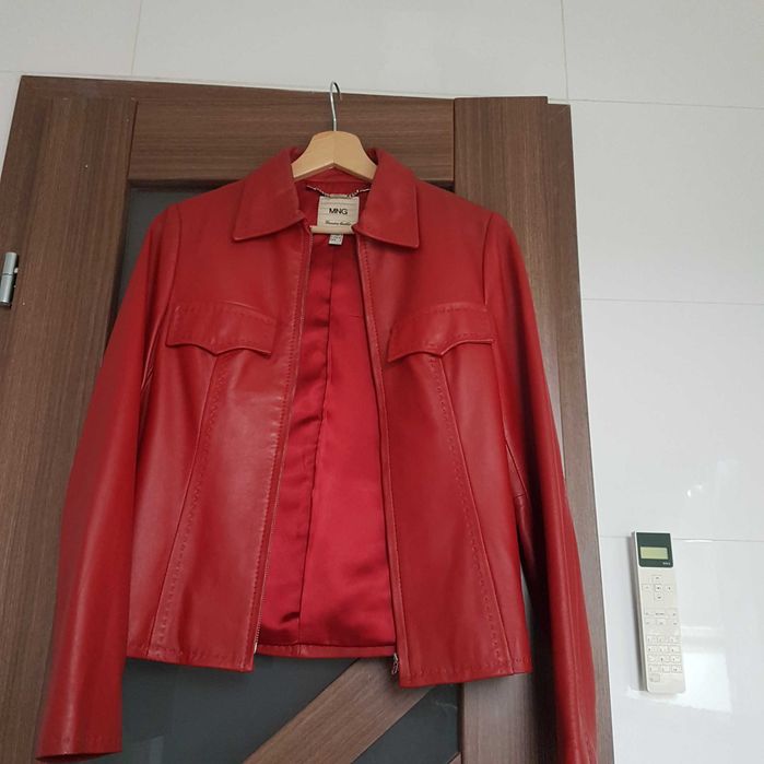 Kurtka ze skóry jagnięcej Mango R.S