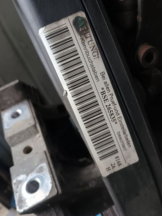 Silnik Volkswagen Audi Seat 1.6 MPI BSE