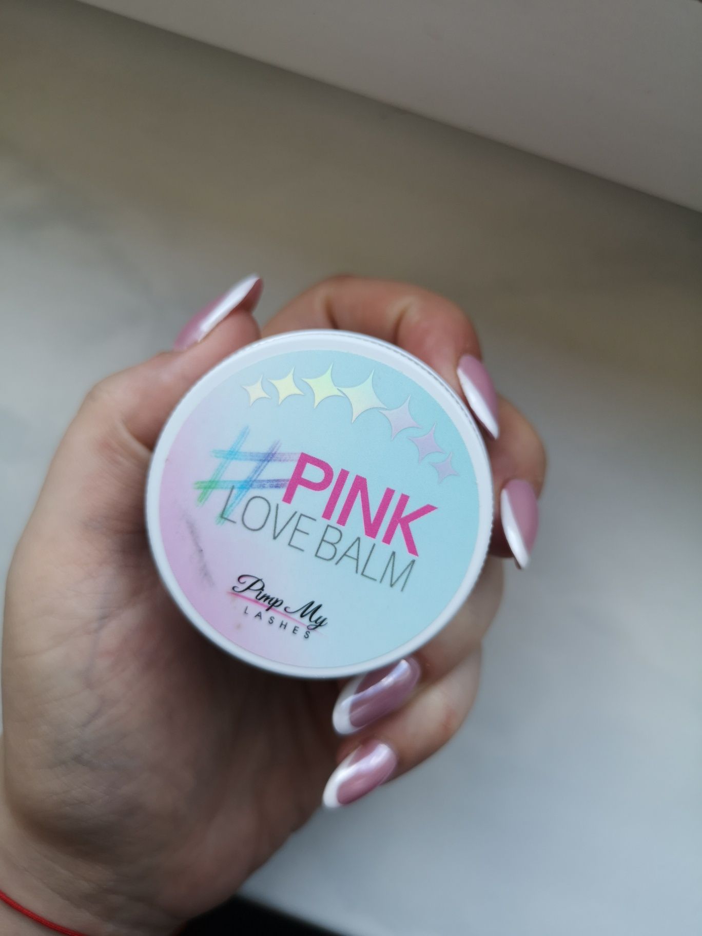 Klej bez kleju pink love balm pimpmylashes