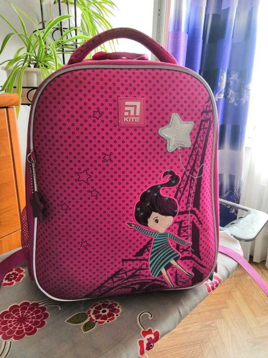 Рюкзак шкільний каркасний ортопедичний Kite Education для дівчинки,