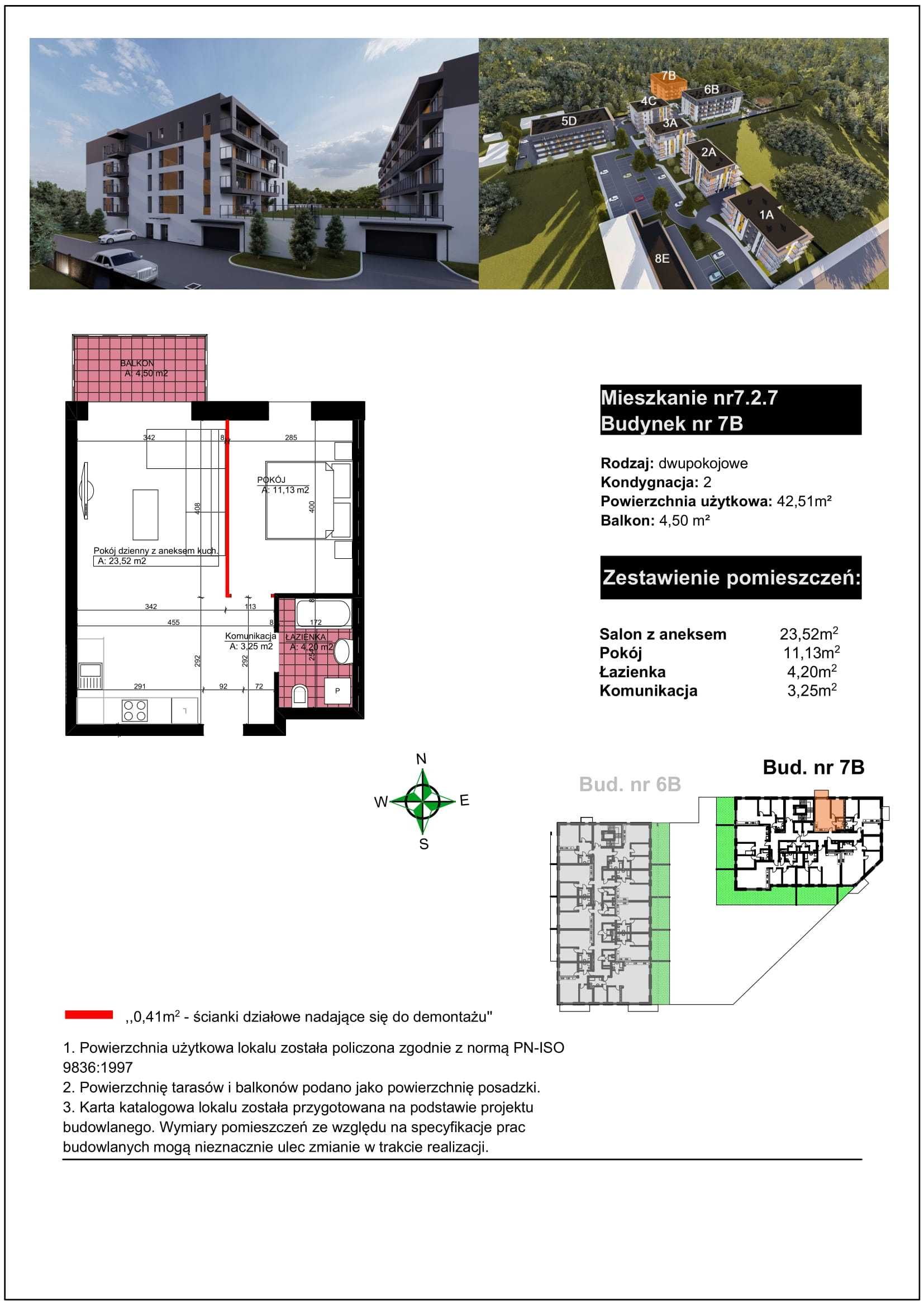 Ostoja Park - 2 pokoje, 42 m2, PROMOCJA
