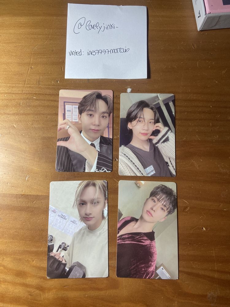 Photocards seventeen gosto Jun seungkwan