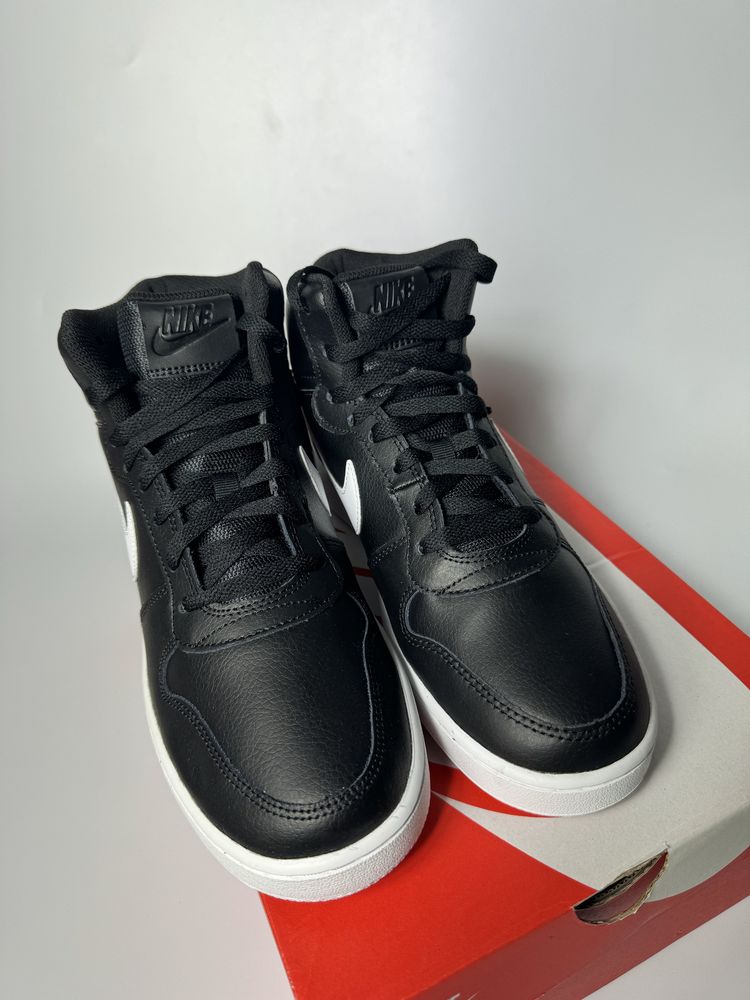 Nowe sneakersy Nike Ebernon Mid 42,5 czarne outlet