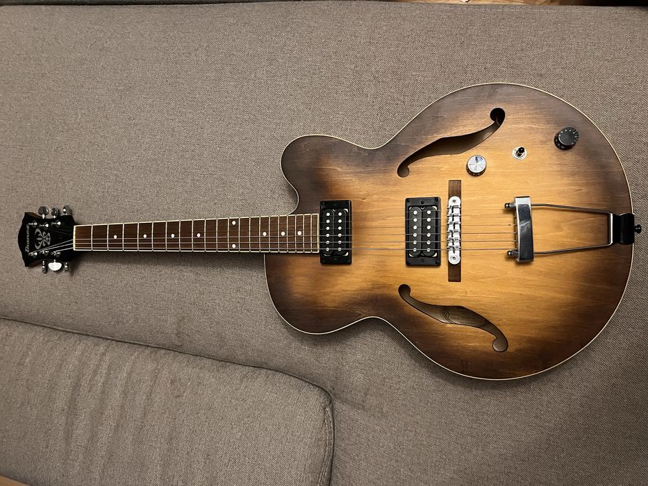 Gitara Ibanez af55 hollow body