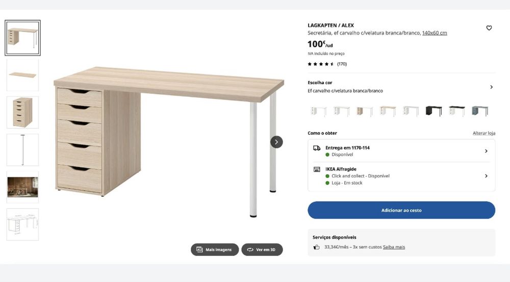 Vendo Secretaria Ikea