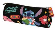 Piórnik tuba Stitch Black Aloha. St. Majewski