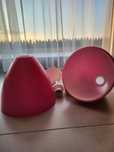 Klosz szklany, lampa