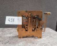 458 Mechanizm starego zegara ściennego łańcuchowy wagowy