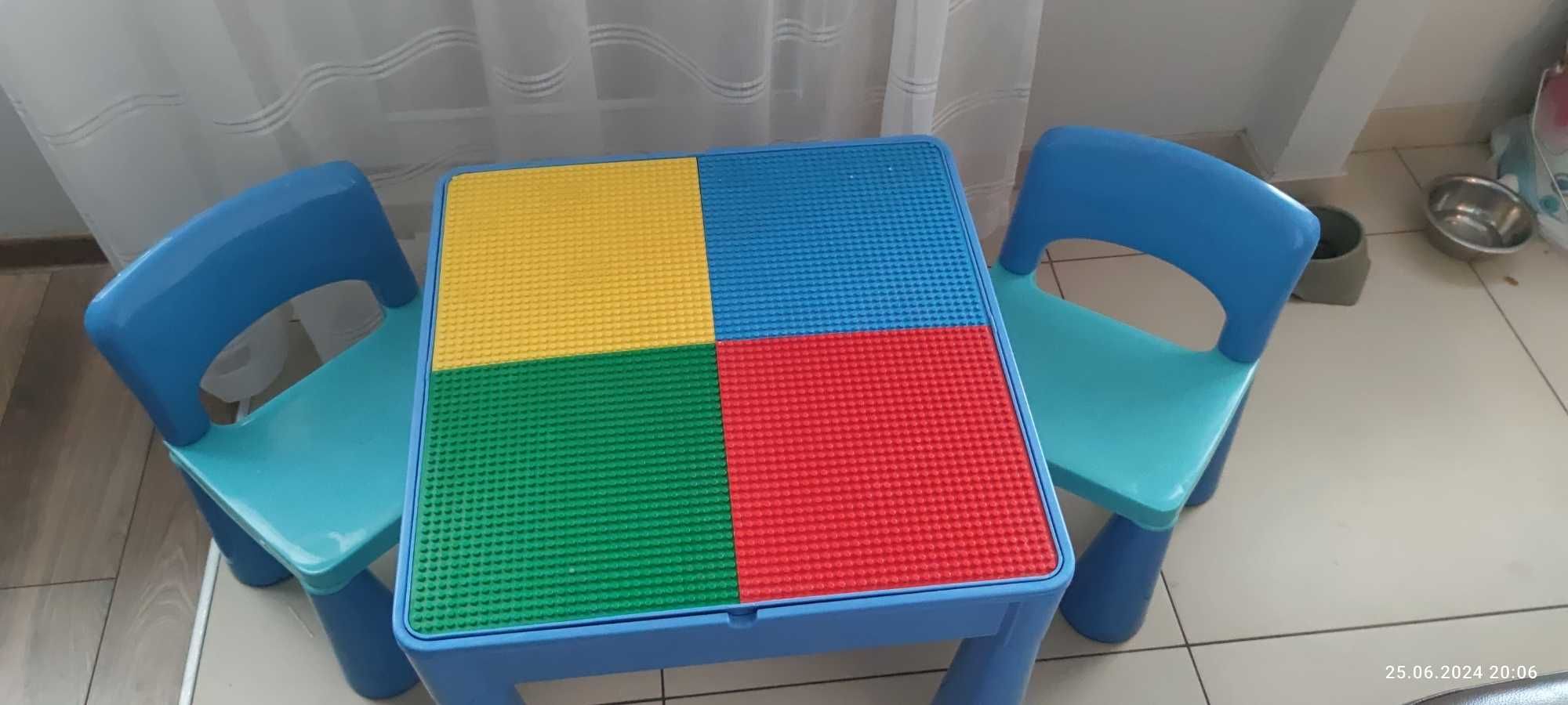 Tega baby zestaw stolik i dwa krzesełka