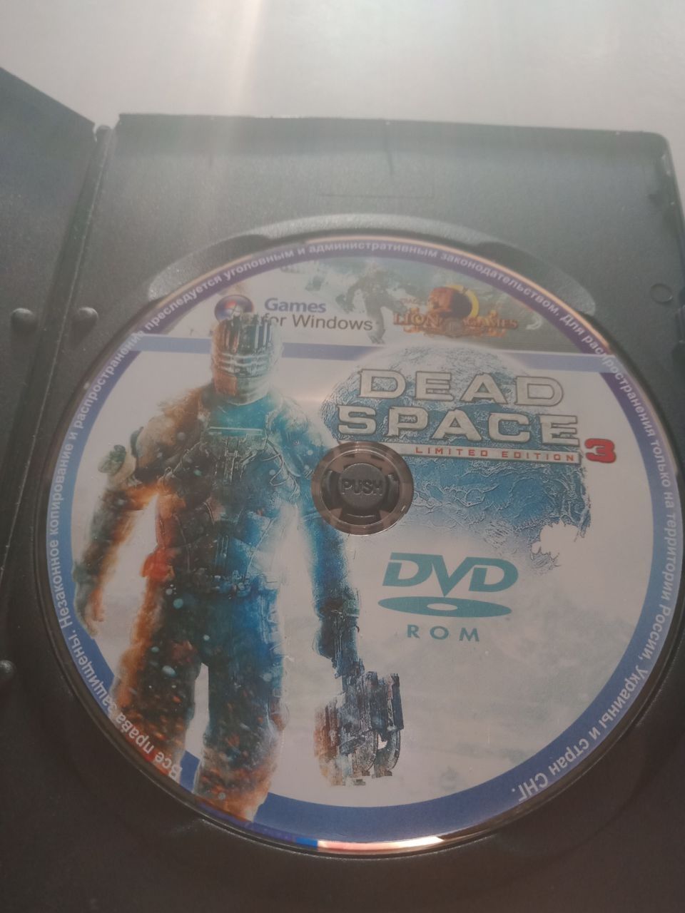 Dead Space 3 DVD диск на пк