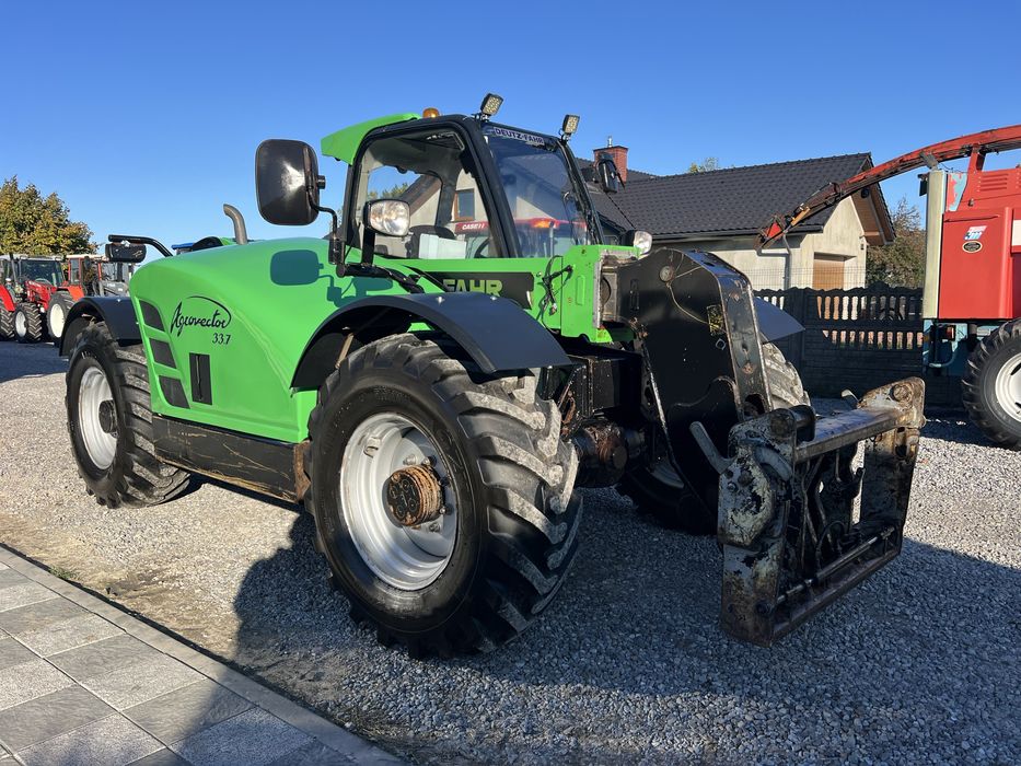 Ładowarka teleskopowa Deutz-Fahr Agrovector 33.7 JLG MANITOU CAT