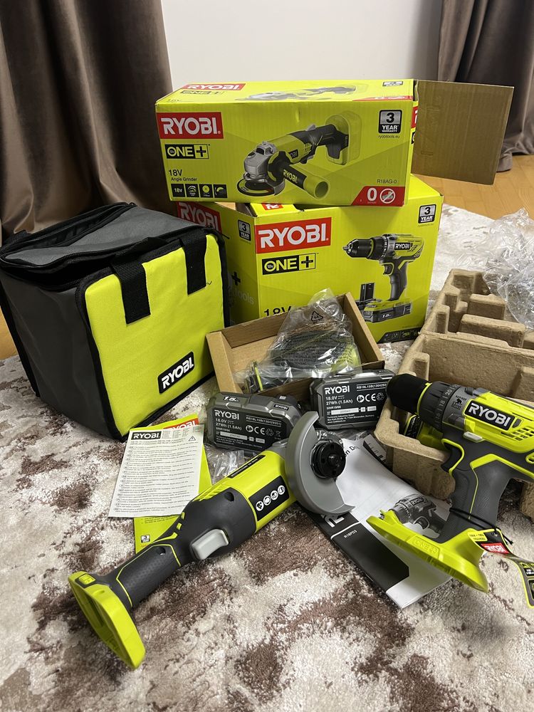 Дрель-шуруповерт Ryobi ONE+ R18