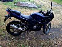 Honda CBR 125R–2005, Silnik igła, niemieckie papiery, Zamiana na auto