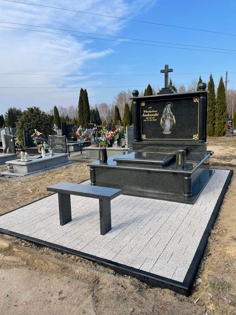 Nagrobki Tanio Solidnie 5 lat gwarancji raty bez oprocentowania