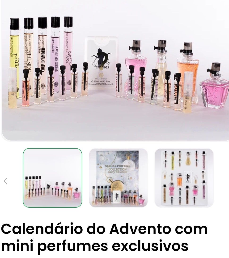 Perfume . Coleção Deluxe .