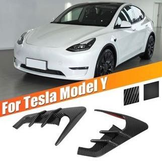 Накладки на крылья Tesla Model 3 Model Y жабры на крылья тесла модел 3
