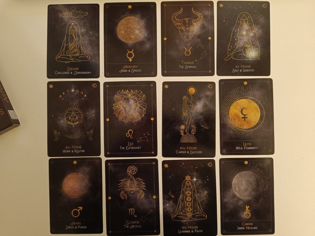 Astro cards Oracle Tanja Brock karty wyroczni