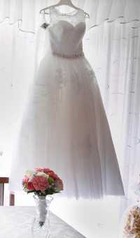 Suknia ślubna księżniczka RELEVANCE rozmiar: 36-38