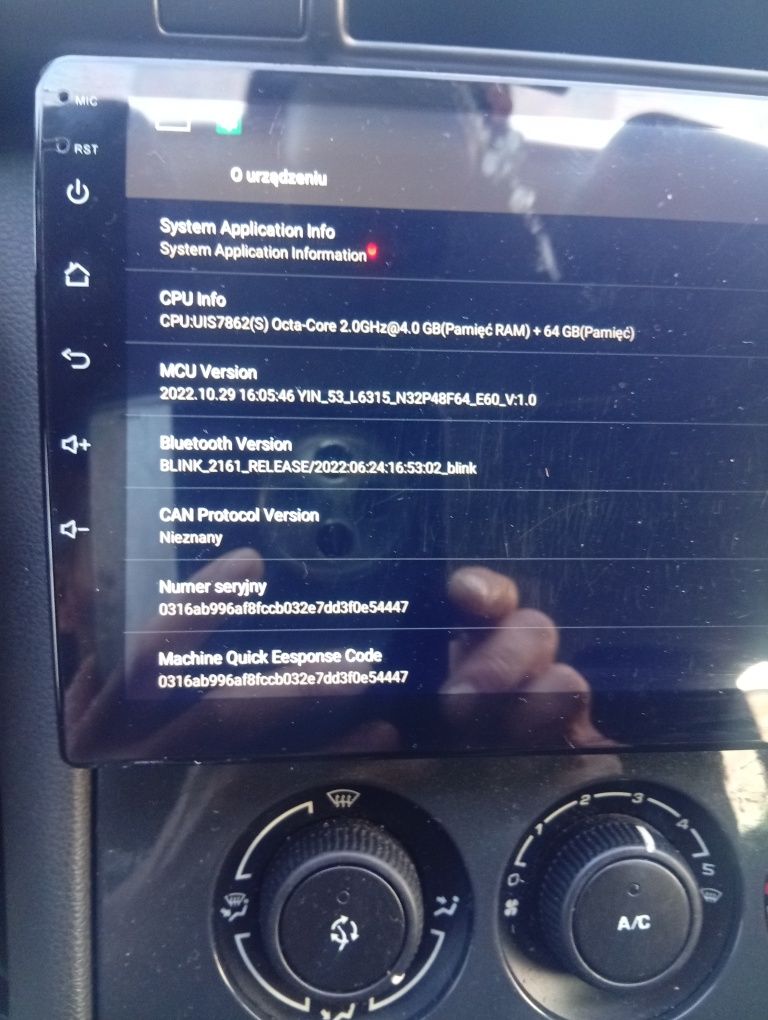 Sprzedam radio android 9 cali