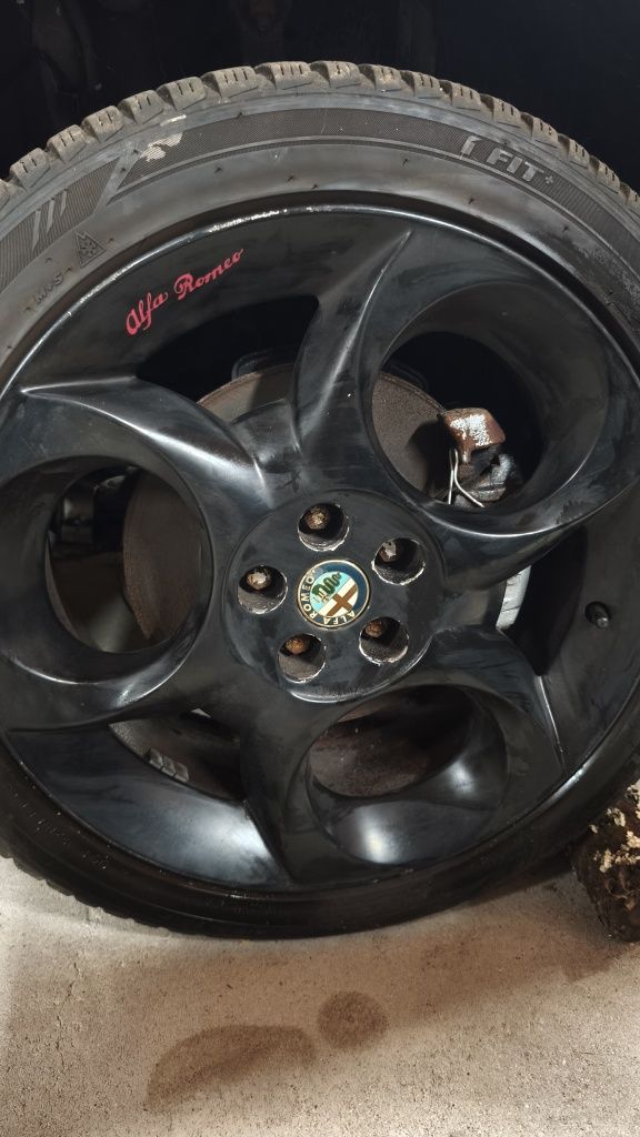 Jantes Originais Alfa Romeo Pretas r17