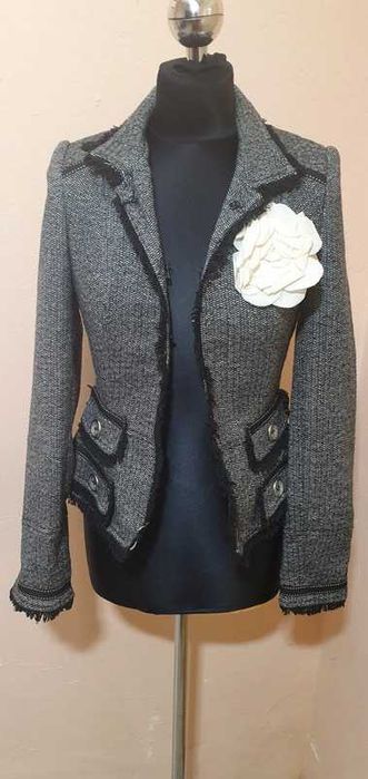 Piękny żakiet marynarka wełna Dept S