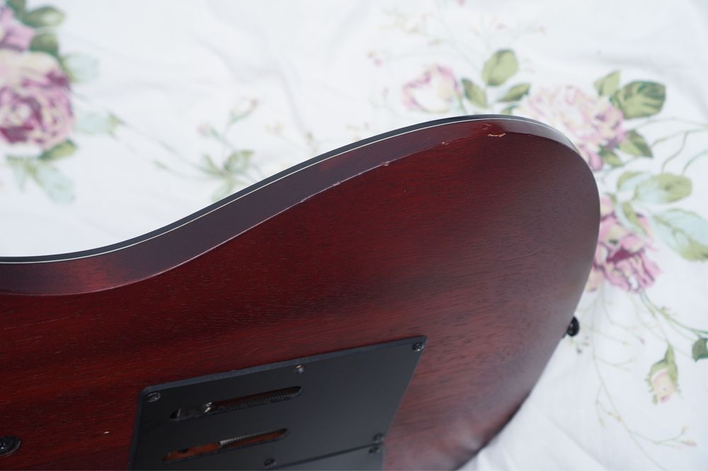 Ibanez SIX6DFM iron label