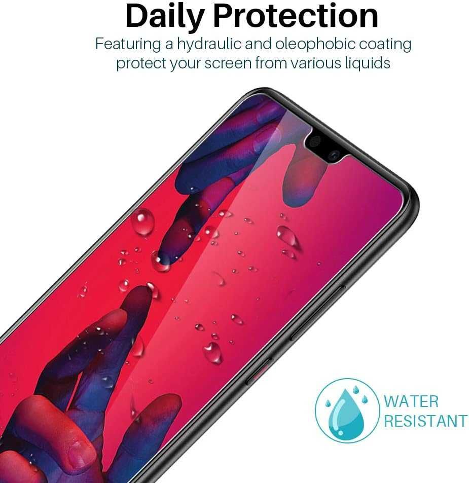 LϟK 3-pak ochraniacza ekranu do Huawei P20 Pro - szkło hartowane