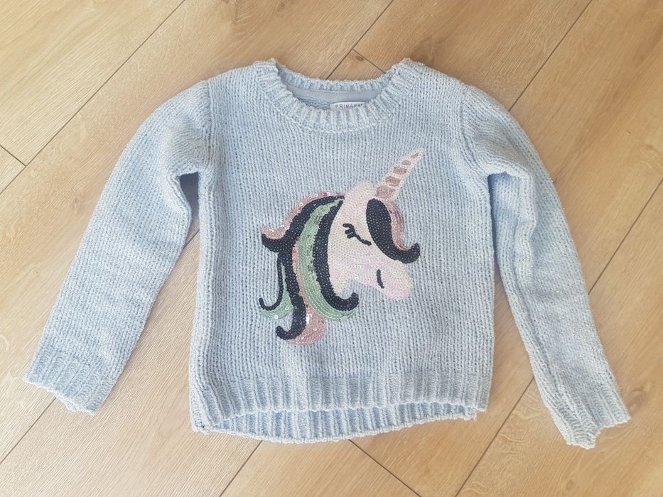 Sweterek dla dziewczynki 5-6lat