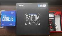 Intel I5-10400f, MSI B460M-A PRO, 16 GB RAM Patriot Viper 3200MHz