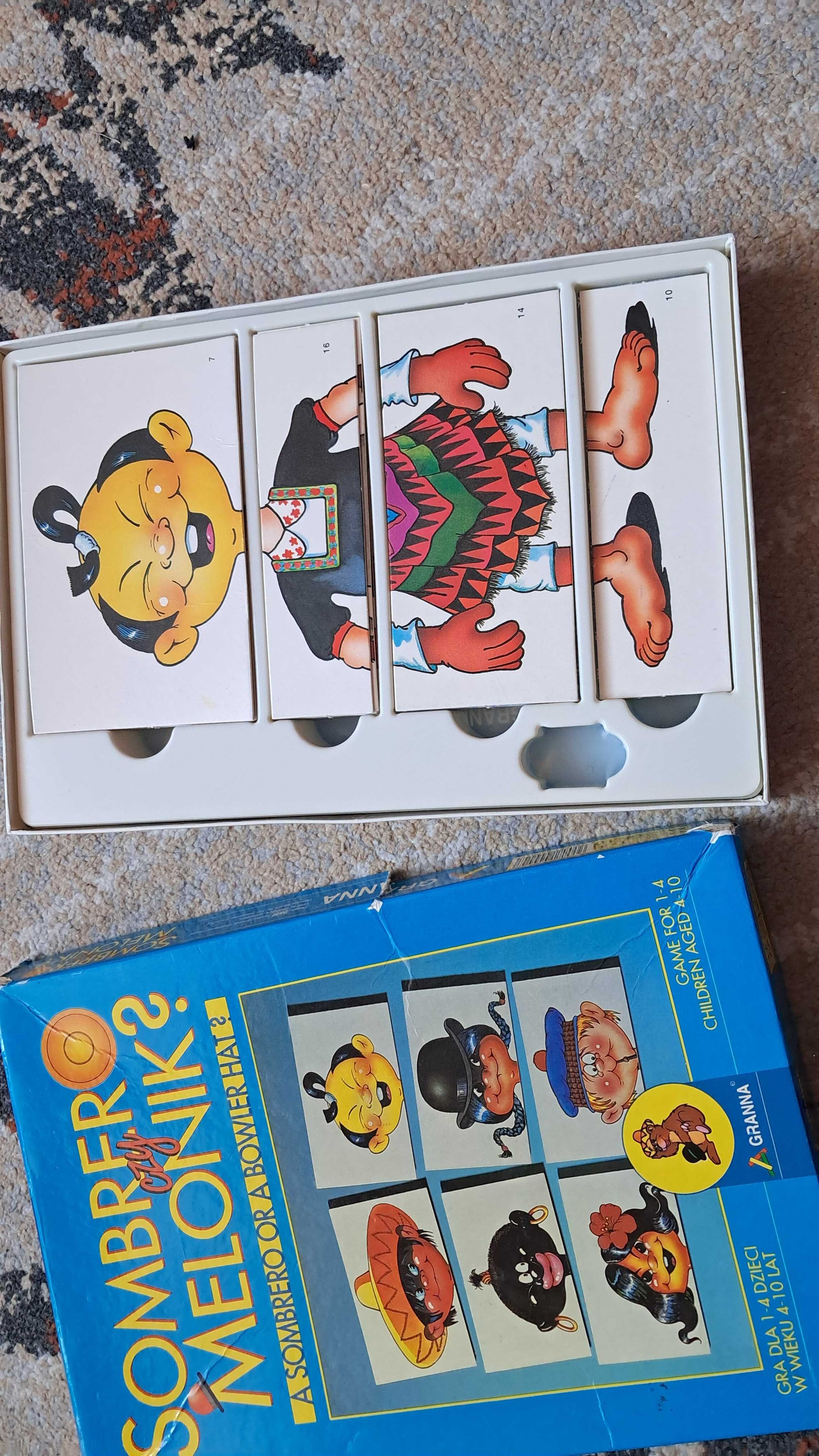 Gra Sombrero czy melonik? Vintage 1992