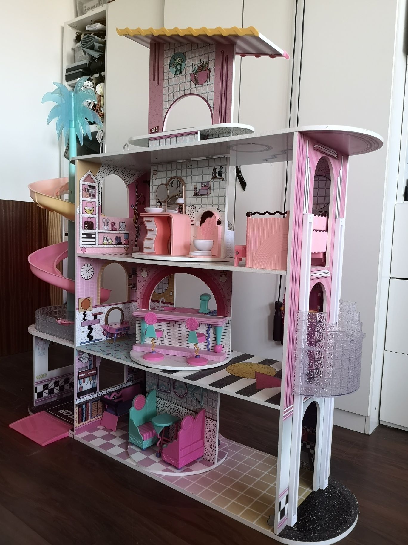 Domek dla lalek lol surprise fashion house, DUZY