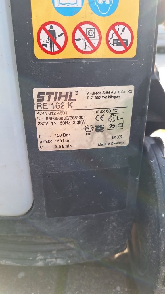 Myjka wysokociśnieniowa stihl re 162 k