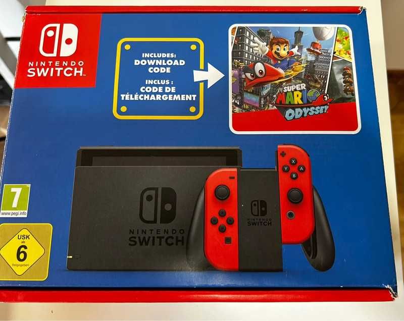 Nintendo Switch caixa original