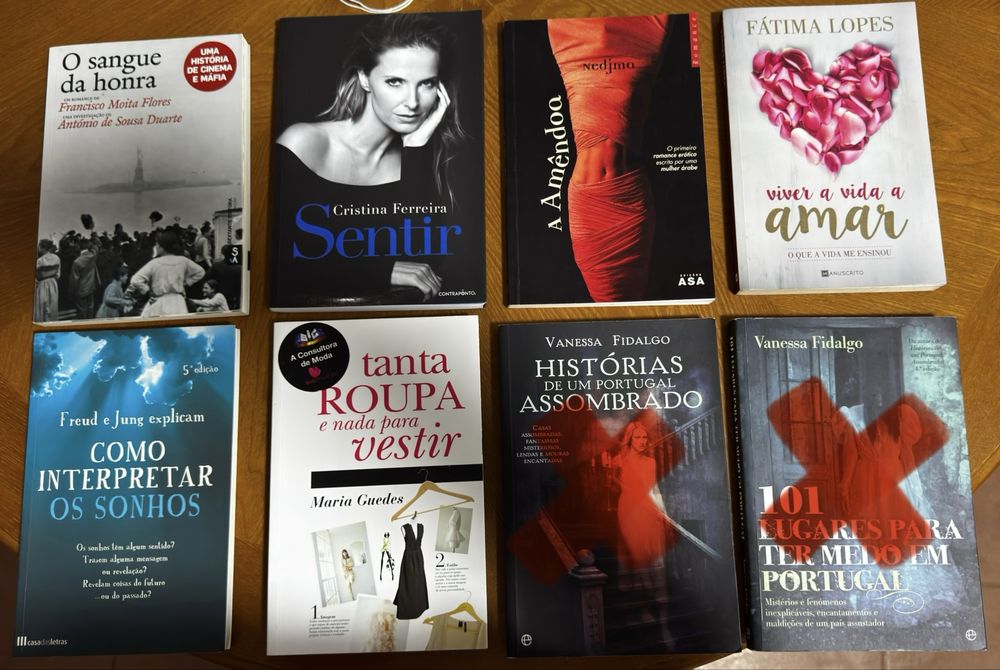 Livros varios titulos e autores