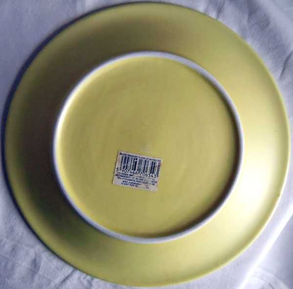 PATERA TALERZ w Stylizowane Kropki - Kwiatki Ceramika artystyczna PRL