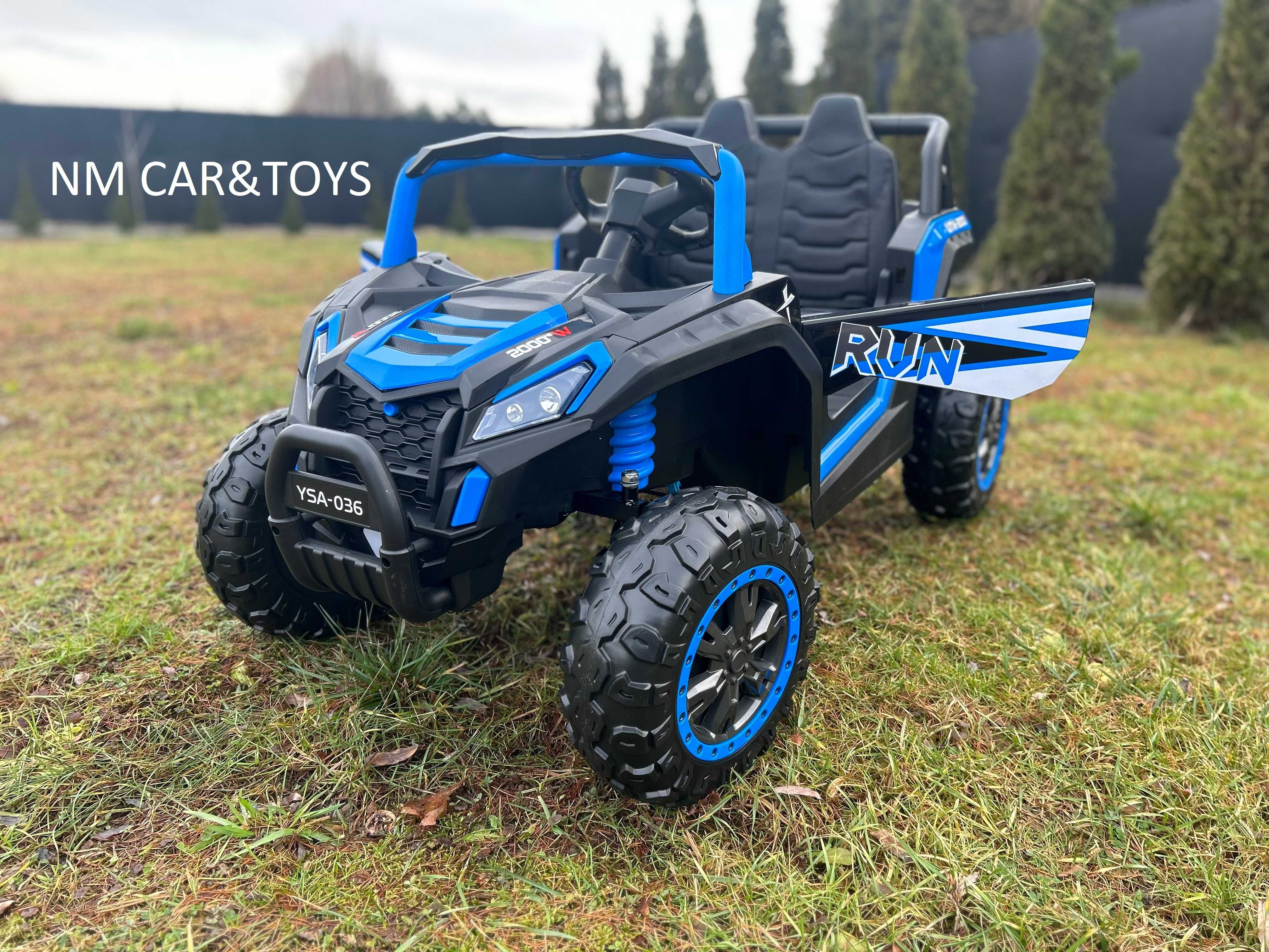 Auto Napęd 4x4 Buggy na akumulator UTV 2000M Racing AXEL Pojazd