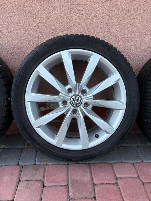 VW Golf 7 Komplet Kół R17 5x112 ET49 Oryginał Zima