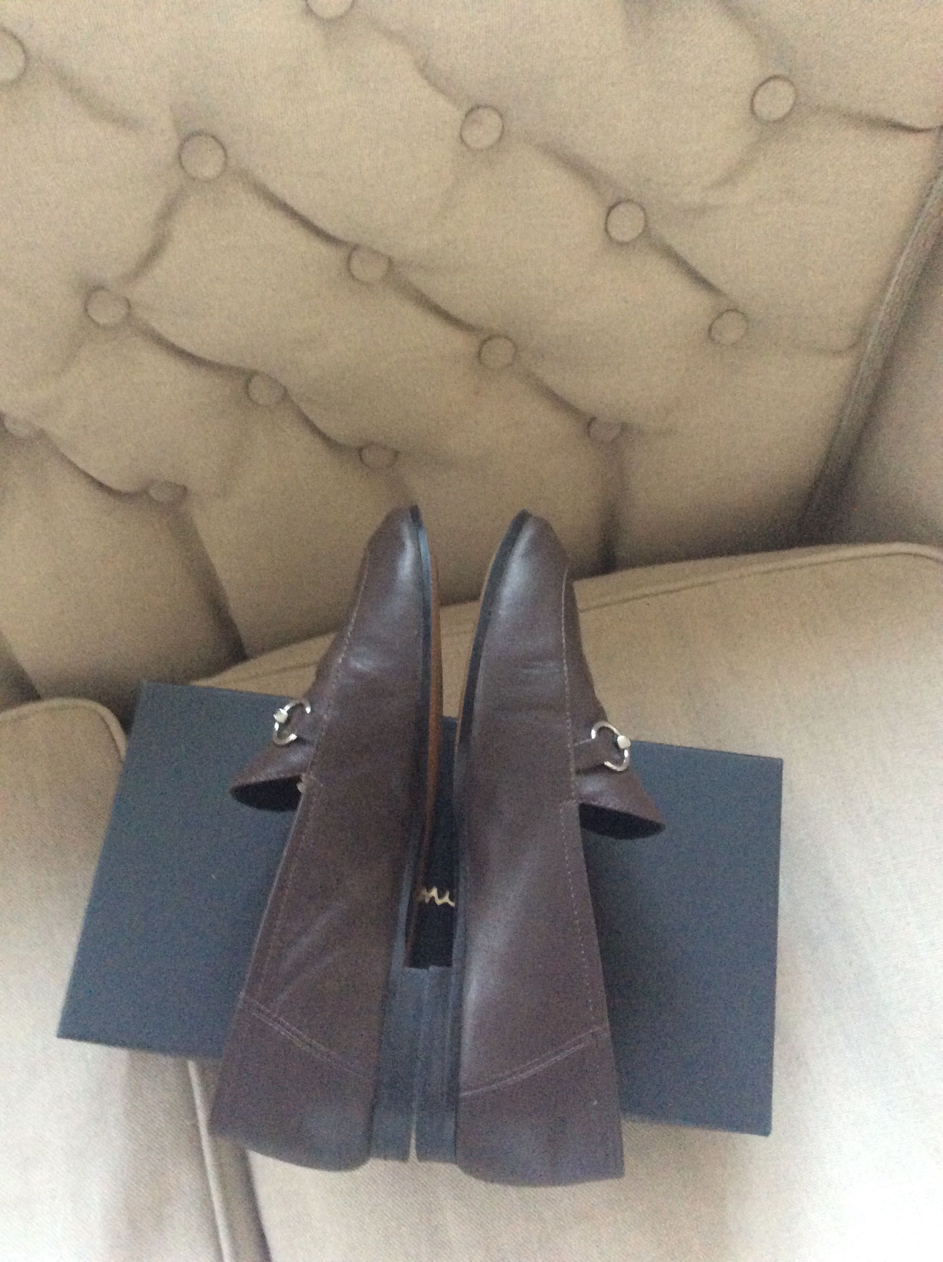 Massimo Dutti brązowe mokasyny r 37