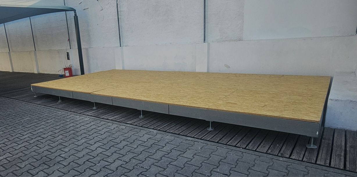 Estrutura para palco 3mts x 6mts