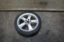 KOŁO FELGA ZAPASOWA ALUMINIOWA 6L0601025M 5X100 ET43 6.5J 205/45R16 SEAT IBIZA III SKODA VW AUDI