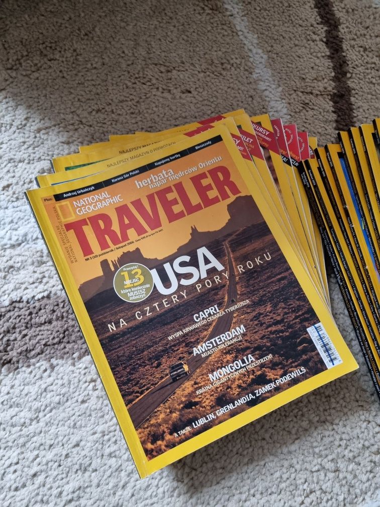 National Geographic Traveler 70 egzemplarzy